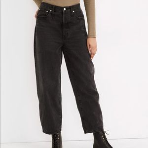 NWT Madewell balloon jeans in Noll wash size 27